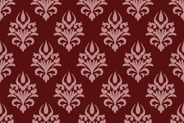 Geometric ethnic oriental ikat pattern traditional Design for background,carpet,wallpaper,clothing,wrapping,Batik,fabric,Vector illustration.embroidery style.