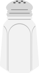 Cartoon salt and pepper shaker illustration