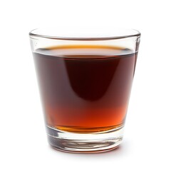 Black Tea isolated on a white background, close up