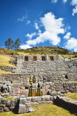 Majestic Ruins - Historic Inca Citadel in Cusco, Peru