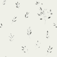 seamless background with feathers