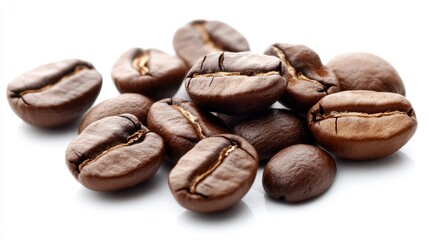 Fototapeta premium Simple Yet Striking Shot of Coffee Beans