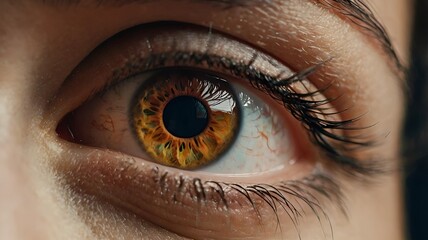 Fototapeta premium Close-up shot of eye