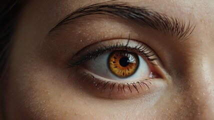 Obraz premium Close-up shot of eye