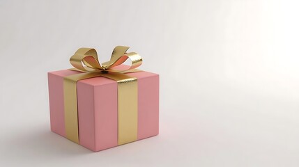 gift box with a  ribbon and bow.