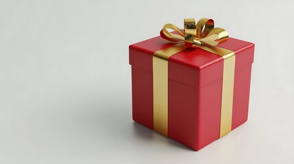 gift box with a  ribbon and bow.
