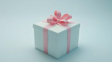 gift box with a  ribbon and bow.