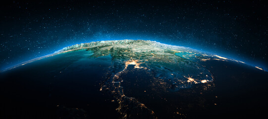 Thailand city lights