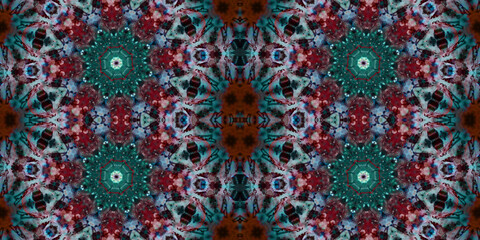 Seamless abstract pattern. The texture of the pattern is symmetrical. Endless pattern