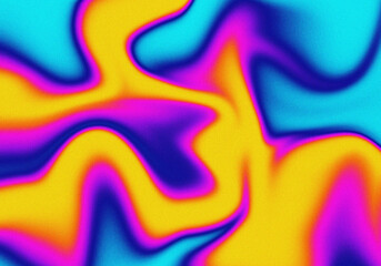 background blur retro blue light blue dark pink and yellow, liquid wavy marble gradient background...