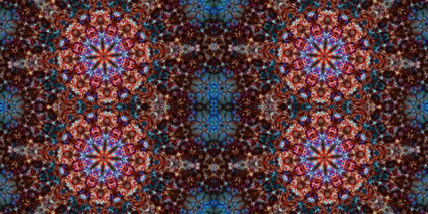 Seamless abstract pattern. The texture of the pattern is symmetrical. Endless pattern