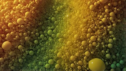 Green-yellow abstract background