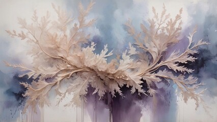 floral abstract background