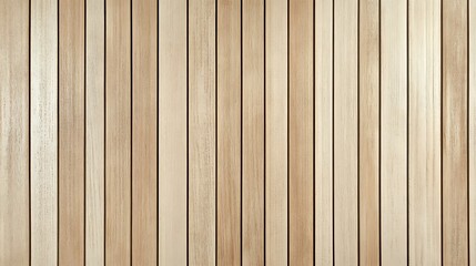 Wooden wall background with vertical slats, texture of natural wood paneling for interior design or backdrop. Wooden paneling wall. 