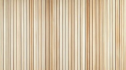 Obraz premium Wooden wall background with vertical slats, texture of natural wood paneling for interior design or backdrop. Wooden paneling wall. 