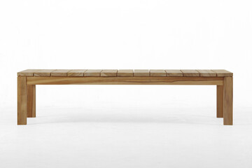 Small table made from JTI wood with natural color