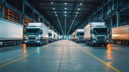 A logistics team using real-time tracking software to monitor shipments across multiple warehouses and delivery routes