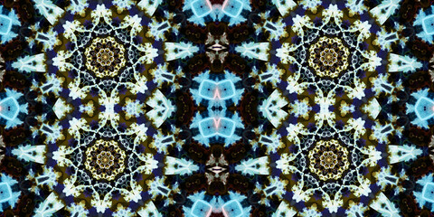 Seamless abstract pattern. The texture of the pattern is symmetrical. Endless pattern