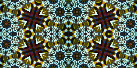 Seamless abstract pattern. The texture of the pattern is symmetrical. Endless pattern