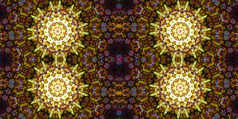 Seamless abstract pattern. The texture of the pattern is symmetrical. Endless pattern