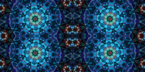 Seamless abstract pattern. The texture of the pattern is symmetrical. Endless pattern