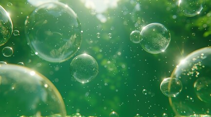 Abstract Spherical Bubble Structure 