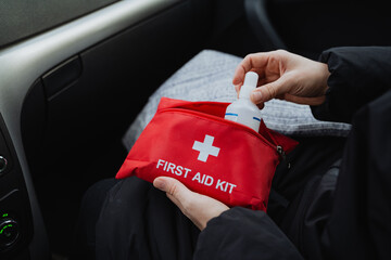 It is advisable to keep a first aid kit in your vehicle at all times to ensure you are wellprepared for emergencies while traveling