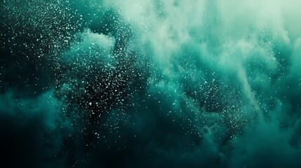 Obraz premium Abstract Dark Green Texture Background.