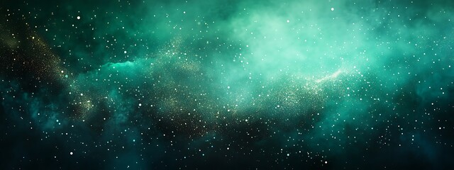 Naklejka premium Abstract Dark Green Texture Background.