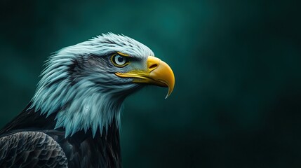 Obraz premium Majestic Bald Eagle Portrait