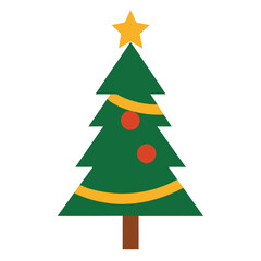 christmas tree illustration