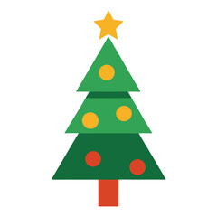 christmas tree vector