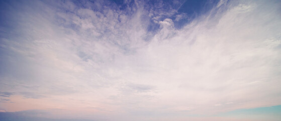 Obraz premium Dramatic sky and clouds
