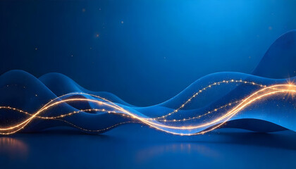 abstract background with wave