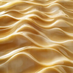 Obraz premium Elegant Golden Waves: Modern Brand Presentation Background