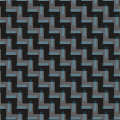 3d Abstract Colorful Seamless zig zag pattern vector on a black background. Chevron pattern. Design for fashion, fabric, textile, wallpaper, duvet cover, web, wrapping and all prints. Geometric art.