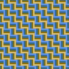 3d Abstract Colorful Seamless zig zag pattern vector on turquoise background. Chevron pattern. Design for fashion, fabric, textile, wallpaper, duvet cover, web, wrapping and all prints. Geometric art.