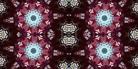 Seamless abstract pattern. The texture of the pattern is symmetrical. Endless pattern
