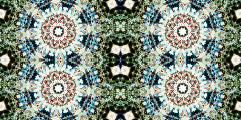 Seamless abstract pattern. The texture of the pattern is symmetrical. Endless pattern