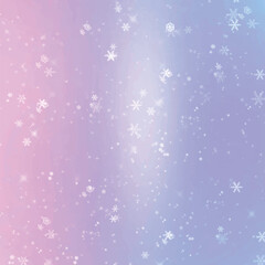 Snowflakes and ice pattern on a light color background. Winter abstract background	