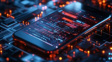 Application of Smartphone with Business Graph and Analysis