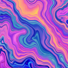 Obraz premium Liquid abstract colorful texture background