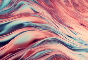 Obraz premium aesthetic liquid mesmerizing dynamic vibrant drawn hand illustration wave motion striped fluid elegance trendy backdrop not organic waves modern demands design elevate flowing contemporary