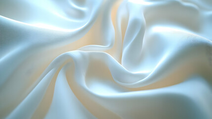 Fototapeta premium White Fabric Texture Abstract Background