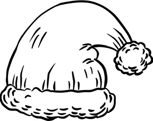 Christmas decorations, santa claus hat