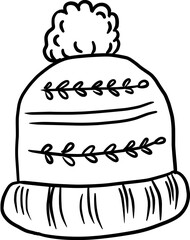 Christmas decorations winter​ hat