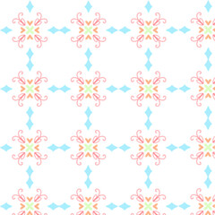 seamless pattern with flowers textile 