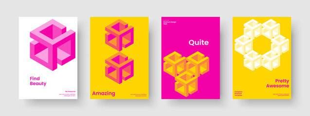 Isolated Report Layout. Geometric Book Cover Template. Abstract Brochure Design. Poster. Background. Business Presentation. Banner. Flyer. Catalog. Leaflet. Magazine. Journal. Portfolio