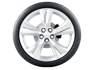 Dynamic car wheel closeup, a colorful automotive design background closeup