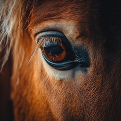 horse eyes